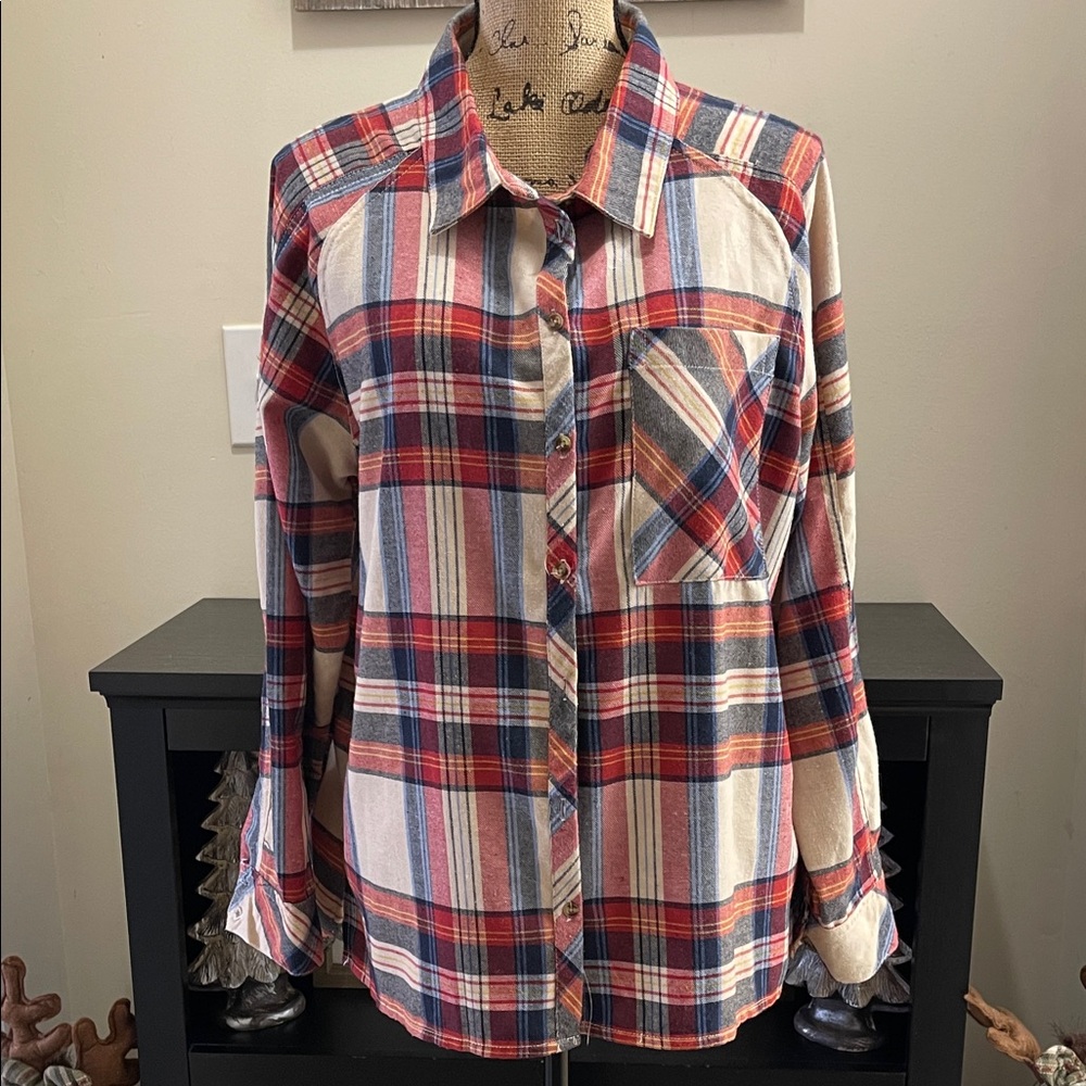 BKE Classic Plaid Button Down